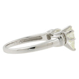 Lady's Diamond Solitaire Engagement Ring  .95 Carat T.W. 14K White Gold