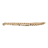 10k Yellow Gold 7.5” Curb Chain Bracelet/ Real Gold Bracelet/ Solid Gold Curb Bracelet