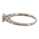 14k White Gold Princess Cut Diamond Engagement Ring