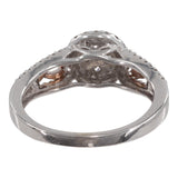 10k Two-Tone Diamond Engagement Ring