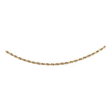 14k Yellow Gold 21.5” Rope Chain