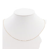 14k Yellow Gold 24’ Dainty Valentino Chain