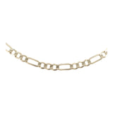 14k Yellow Gold 24 inch Figaro Link Chain