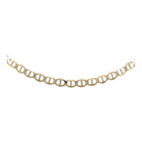 14k Yellow Gold 24 inch Mariner Link Chain