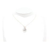 14k Two-Tone Gold Diamond Butterfly Jewelry Set