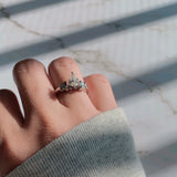 Lady's Diamond Solitaire Engagement Ring  .95 Carat T.W. 14K White Gold