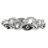 925 Sterling Silver Gothic Bold Bracelet