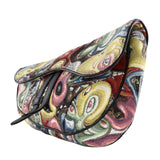 Dior Homme  Kenny Scharf Saddle Crossbody Bag Jacquard