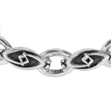 925 Sterling Silver Gothic Bold Bracelet