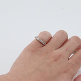 14k Yellow Gold Illusion Set Diamond Ring