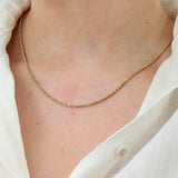 14k Yellow Gold 21.5” Rope Chain