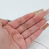 14k Yellow Gold 24’ Dainty Valentino Chain