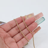 14k Yellow Gold 21.5” Rope Chain