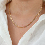 14k Yellow Gold 24” Curb Chain