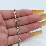 14k Yellow Gold 24” Curb Chain
