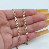 14k Yellow Gold 24” Curb Chain