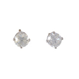 14K White Gold 1.0Ctw Diamond Earrings, Real Natural Diamond Earrings, Gold Diamond Earrings, Diamond Studs, Perfect Gift