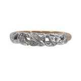 Lady's Diamond Solitaire Ring 11 Diamonds .25 Carat T.W. 14K Yellow Gold ring
