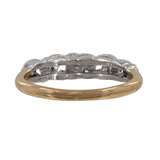 Lady's Diamond Solitaire Ring 11 Diamonds .25 Carat T.W. 14K Yellow Gold ring