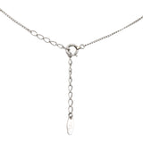Platinum Round Brilliant Diamond Cluster Pear Shaped Charm Curb Cuban Necklace