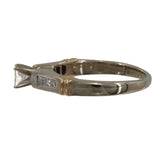 Ladies 14k Two-tone Gold Diamond Wedding Ring Set