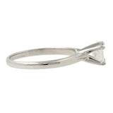14K White Gold Princess-Cut Diamond Bridal Wedding Ring Set