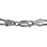 Sterling Silver 925 Charm Link Bracelet 7" length