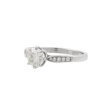 Solitario Lady's Platinum-Diamond 1.00 CT. 950 platino 4,7 g