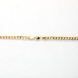 14K Yellow Gold Cuban Curb Cuban Link Chain Essential Layering Necklaces