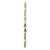 14k Yellow Gold 24” Figaro Chain