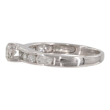 14k White Gold Diamond Solitaire Engagement Ring