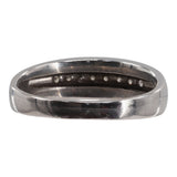 10k White Gold Channel Set Diamond Band