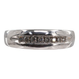 10k White Gold Channel Set Diamond Band