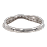 14k White Gold Diamond Band