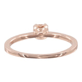 14k Rose Gold Princess Cut Diamond Wedding Ring Set