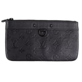 Authentic Louis Vuitton Monogram Shadow Pochette Discovery PM