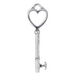 925 Silver Tiffany & Co. Authentic Heart Key Pendant