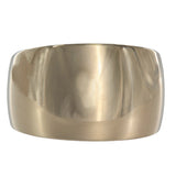 14K Yellow Gold Wide Band Ring 6.8g