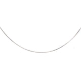 925 Silver Dainty Box Link Chain 24"