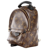 Authentic Louis Vuitton Palm Springs Mini Backpack Brown Canvas Monogram