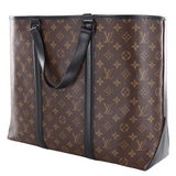 Authentic Louis Vuitton Monogram Macassar Weekend Tote GM M45733 Bag