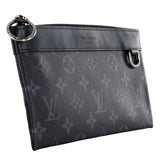 Authentic Louis Vuitton Monogram Eclipse Pochette Discovery PM