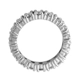 14K White Gold Diamond Eternity Band Ring 1.80Ctw