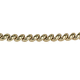 18K Yellow Gold San Marcos/Macaroni Style Link Hollow Bracelet