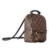 Authentic Louis Vuitton Palm Springs Mini Backpack Brown Canvas Monogram