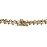 10K Yellow Gold Diamond S Link Tennis Bracelet 1.96Ctw