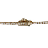 14K Yellow Gold Diamond Round Cut Tennis Bracelet 1.50Ctw