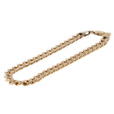 14K Yellow Gold Hollow Miami Cuban Link Bracelet