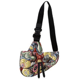 Dior Homme  Kenny Scharf Saddle Crossbody Bag Jacquard