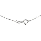 925 Silver Dainty Box Link Chain 24"